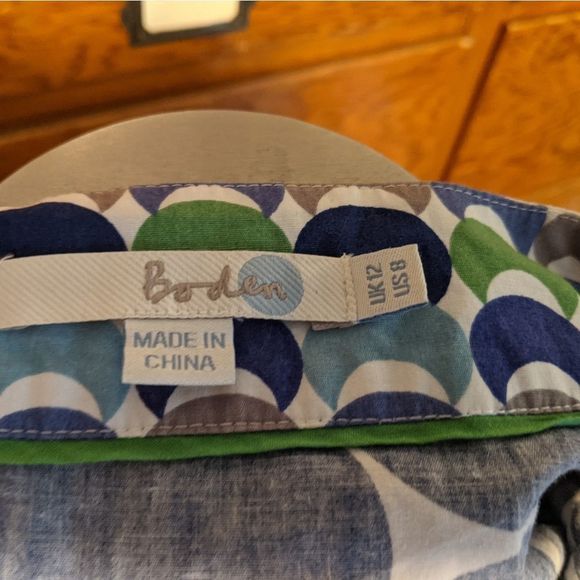 Boden 3/4  sleeve cotton tunic - Picture 2 of 8